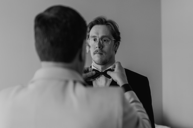 Liv and David's wedding day in Whistler, BC